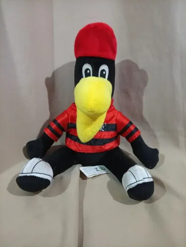 Mascote do Flamengo urubu tuka toys com 26 cm usado em bom estado