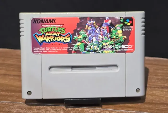 Jogo Teenage Mutant Ninja Turtles Mutant Warriors Super Famicom Original