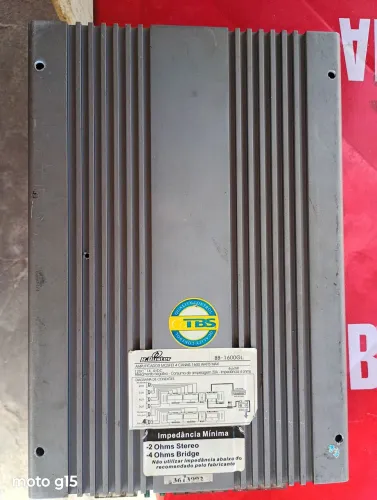 Módulo buster 4 canais 1600 watts 