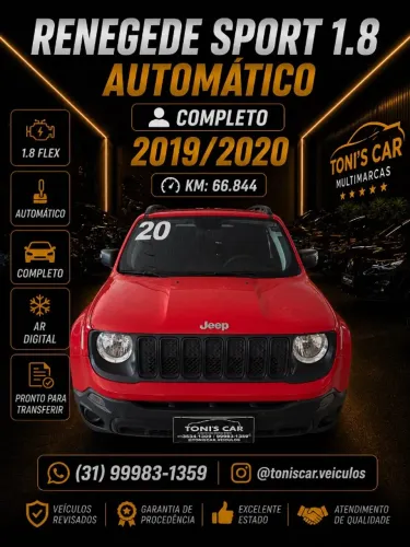 Jeep Renegade Sport 1.8 4X2 Flex 16V Aut. 2020