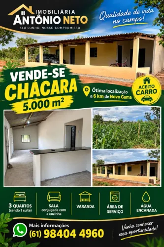 Chácara em Novo Gama a venda