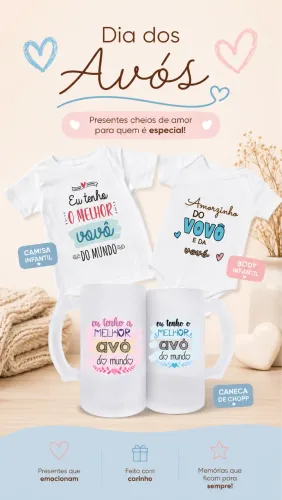 PERSONALIZADOS DIA DOS AVÓS