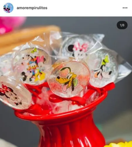 Lindos Pirulitos de Cristal