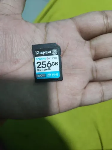 CARTÃO DE MEMÓRIA KINGSTON CANVA GOL PLUS 256GB