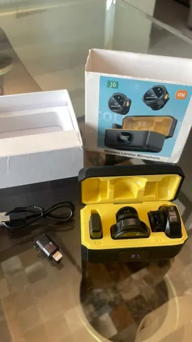 Microfone sem fio de lapela J6