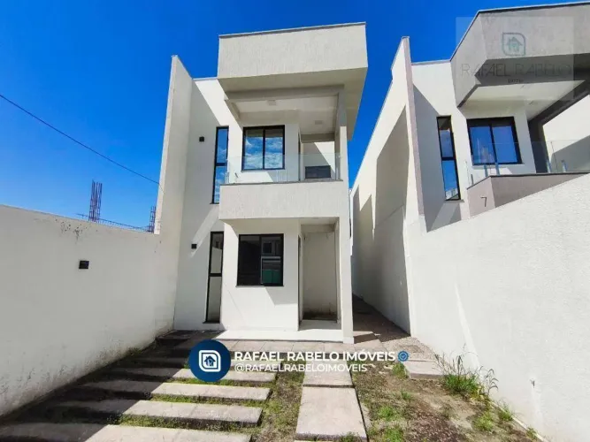 Casa duplex com 3 dormitórios à venda, 99, 78 m² por R$ 440.000 - Centro - Eusébio/CE