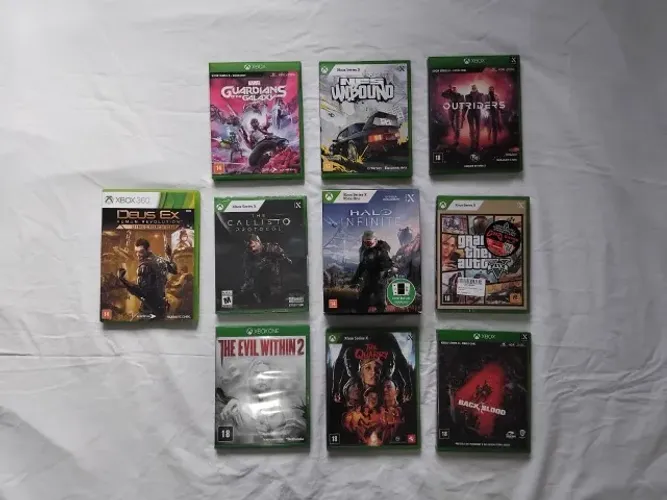 Xbox Series X 1tb + 2 Controles + 10 Jogos.