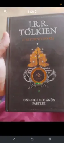 Livro senhor dos anéis