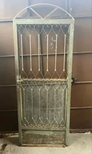 Porta de ferro - 2,04 x 80