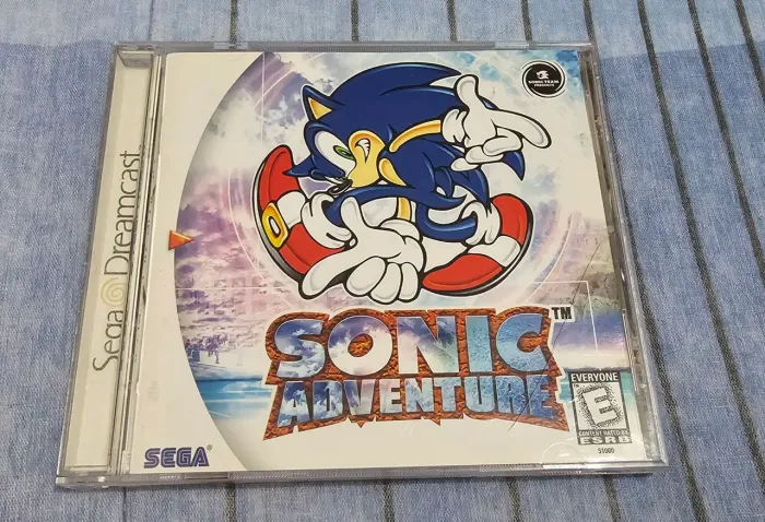 Sonic Adventure Dreamcast defeito
