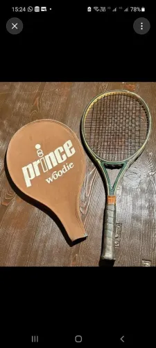 Raquete de Tênis Prince Wood Graphite vintage