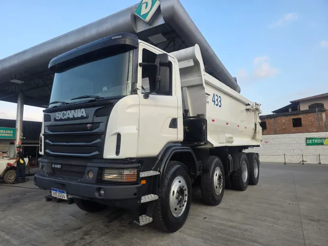 Scania G440 bitruck caçamba 50.000km