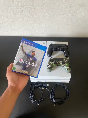 Ps4 Fat branco 