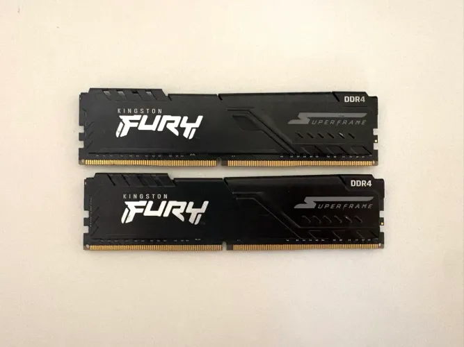 Kit Memória RAM Gamer FURY SuperFrame DDR4 16GB (2x 8GB) 3200 MHz para desktop