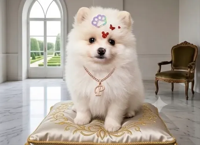 Spitz anãs fêmeas 