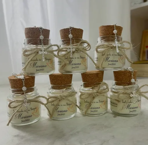 Vela aromática - brindes e lembrancinhas