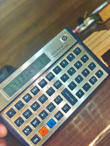 Calculadora financeira edição limitada HP 12