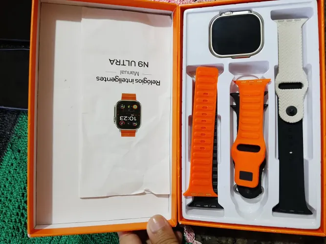 Smartwatch N14 novo nunca usado ficou grande no meu braço