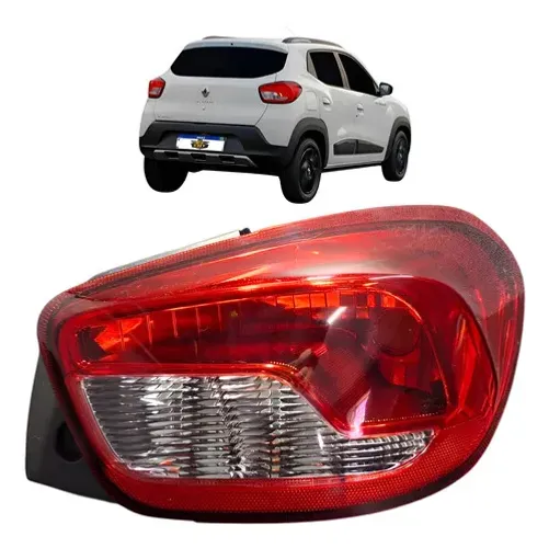 Lanterna Traseira Direita Renault Kwid 2017 2018 2019 Direito/passageiro Bicolor Cristal