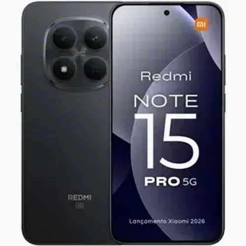 XIAOMI REDMI NOTE 15 PRO PLUS 5G 512GB/12GB RAM - 1 ANO DE GARANTIA