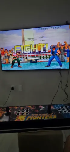 Fliperama 2500 jogos em estado de novo, usado poças vezes funcionando perfeitamente!