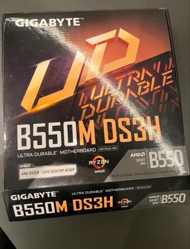 Placa Mãe Gigabyte B550M DS3H AM4