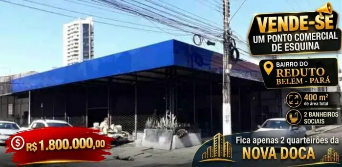 Moura Gestor Imobiliário- Vende loja esquina manuel barata com benjamim constant