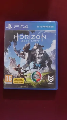 Horizon zero dawn em PT para ps4