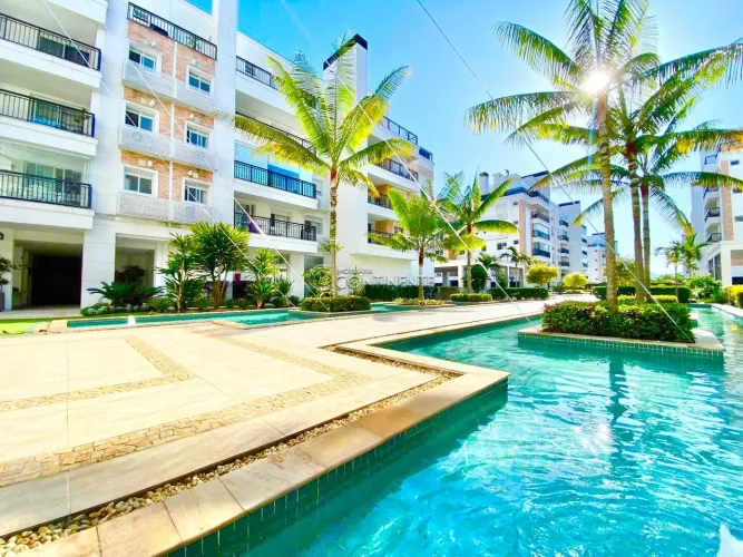 APARTAMENTO À VENDA NO ABRAÃO - 02 SUITES - 01 VAGA - CHURRASQUEIRA - PISCINA - ACADEMIA -