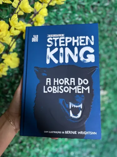 Livro A hora do lobisomem: Coleção Biblioteca Stephen King (capa dura).