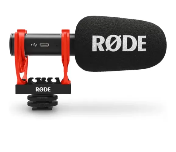 Rode Microfone direcional leve VideoMic GO II para montagem na câmera (2ª geração) 