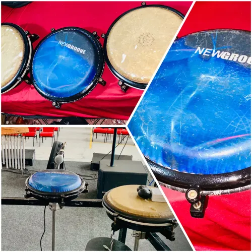 Trio de congas compacto Pearl 