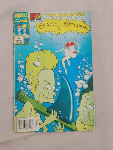 HQ Beavis E Butt Head N 4 De 1994 Editora Escala Gibi