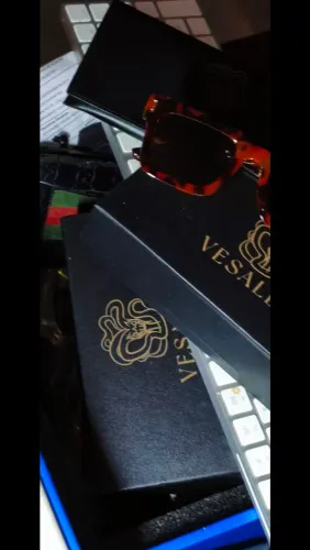 Óculos da Grife Itália Versace da linha Vesalles de luxo