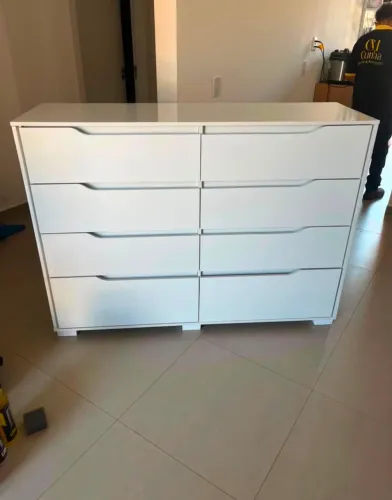 Cômoda Georgia Nova Produto Na Caixa/Entrega É Montagem Grátis Loja RL Moveis