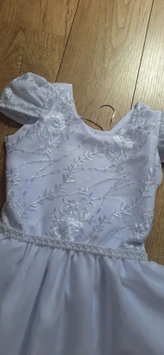 Vestido 12 anos Branco. Daminha, eucaristia...