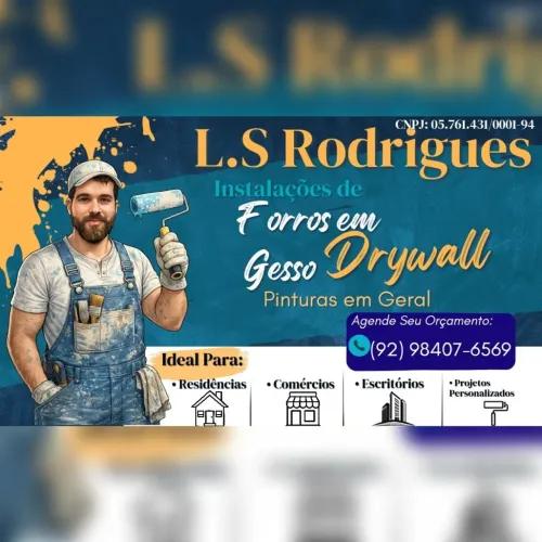 Gesso Drywall e Pinturas em geral 
