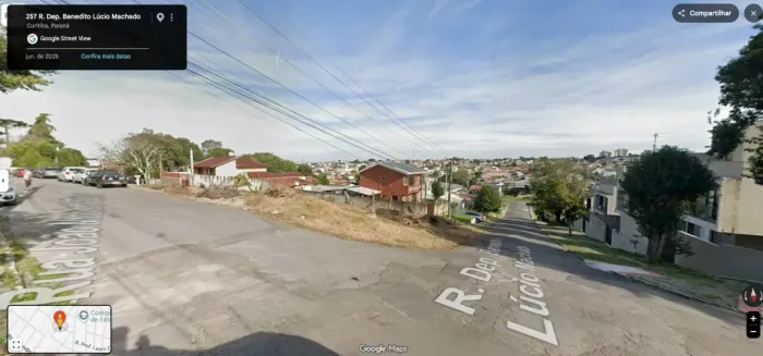 Terreno à venda, 363m² por R$490.000 no Xaxim, Curitiba/PR