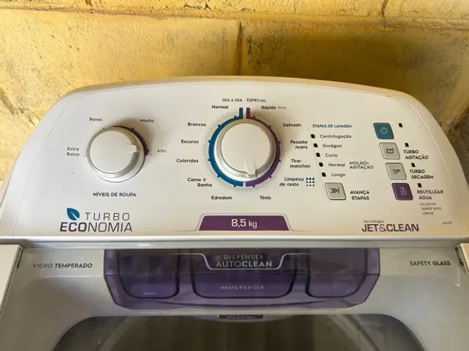 Máquina de Lavar Roupa Eletrolux 8,5kg