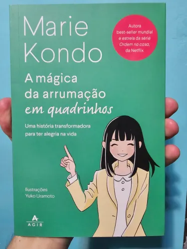 Mangá A mágica da arrumação em quadrinhos - Marie Kondo