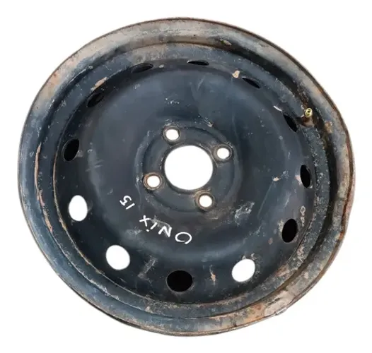 Roda De Ferro Onix Aro 15 Chevrolet Onix 1.5 2013 2020 Preto