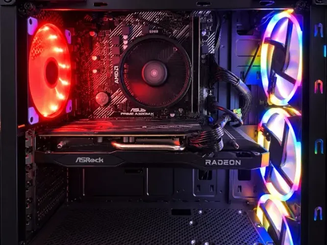 Vendo KIT AMD Ryzen 5 5500 + Placa-mãe ASUS Prime A520M-K