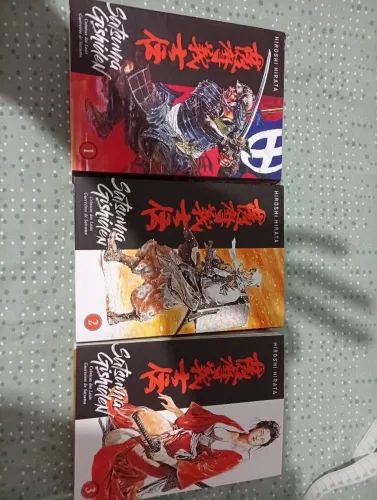 Satsuna Gishiden - Volumes 1 a 3 - Hiroshi Hirata, Pipoca & Nanquim 
