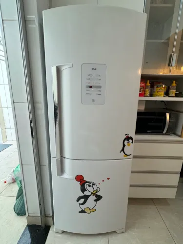 Geladeira Brastemp Ative Frost Free Freezer Embaixo 422L
