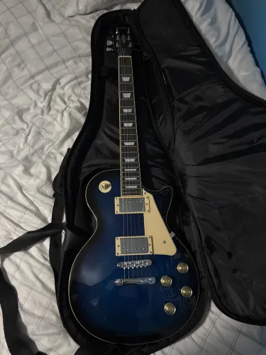 Guitarra Les Paul Strinberg LPS230 Azul (Perfeito Estado)+ Case