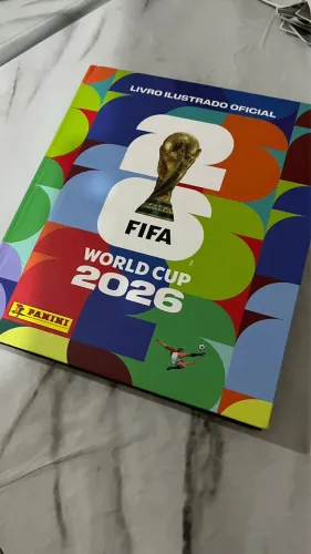 Vendo álbum da copa 100% completo | em perfeito estado!?