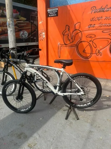 bicicleta raio aro 24 cor branca