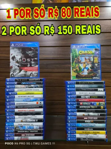 Jogos para ps4