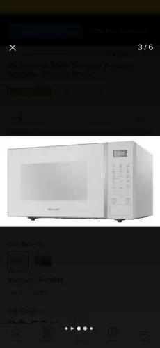Microondas BRASTEMP 32l NOVO