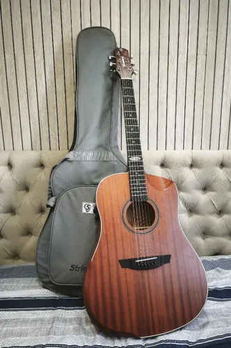 Violão Strinberg Sd301hcr Galaxy Mahogany Satin + Capa + Acessórios